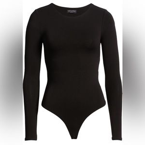 Naked Wardrobe Long Sleeve Bodysuit